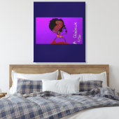 Lady of Wisdom and Vitality キャンバスプリント (インサイチュ (寝室))