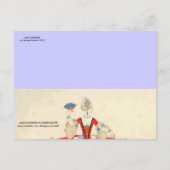 LADY ORANGE MASQUERADEパーティー 案内ポストカード (裏面)