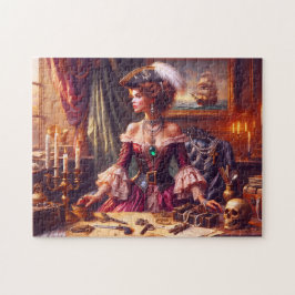 Lady Pirate Admiral Anne Adventure Scene ジグソーパズル