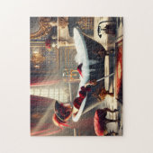 Lady Pirate Bath Victorian Nautical Bathroom Gift ジグソーパズル (縦)