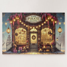 Lady Pirate Shoppe Enchanted Coastal Boutique ジグソーパズル