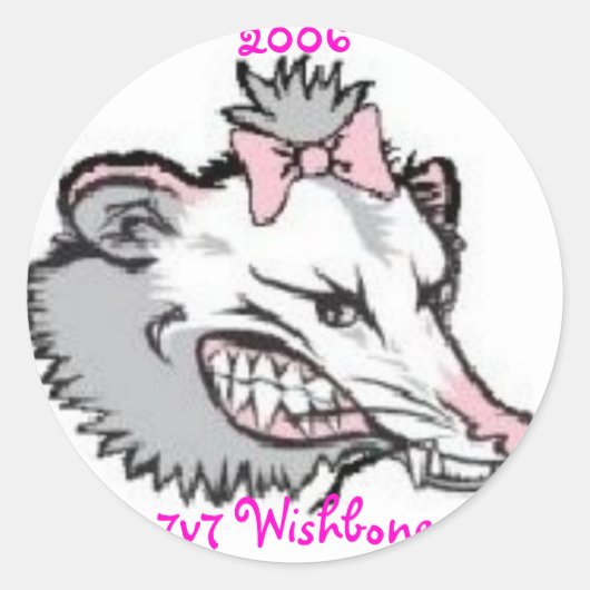 Lady Possum, 2006 7v7 Wishboneトーナメント ラウンドシール (正面)