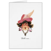 Lady Questionsおもしろい Side Effectsカード (正面)