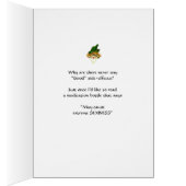 Lady Questionsおもしろい Side Effectsカード (内側 (右))