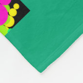 Lady Rainbow フリースブランケット (角)