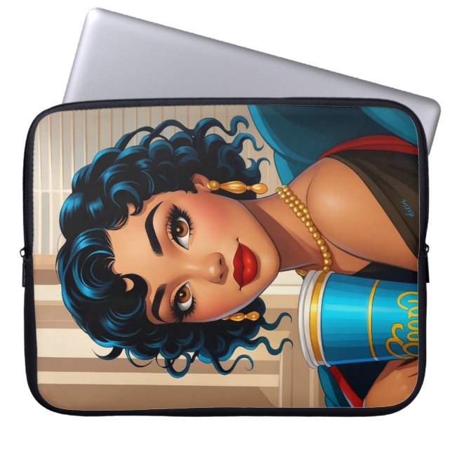 Lady Rose electronic case ラップトップスリーブ (正面)