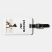 ***LADY"S****荷物タグをカスタマイズ可能 ラゲッジタグ (正面横)