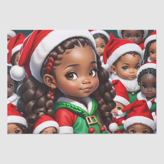 Lady Santa Tissue Paper 薄葉紙 (正面)