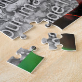 Lady Slipper Orchid Frame写真を追加 ジグソーパズル (側面)