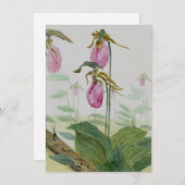Lady Slippers Flat Card (正面/裏面)