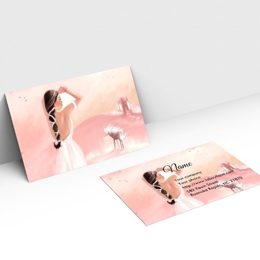 Lady & Unicorn名刺 名刺