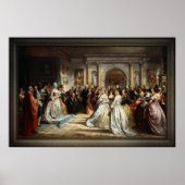Lady Washington's Reception Day by D. Huntington ポスター (正面)