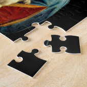 Lady with an Ermine by Leonardo Da Vinci ジグソーパズル (側面)