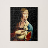 Lady with an Ermine by Leonardo Da Vinci ジグソーパズル (縦)