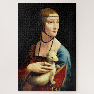 Lady with an Ermine by Leonardo Da Vinci ジグソーパズル