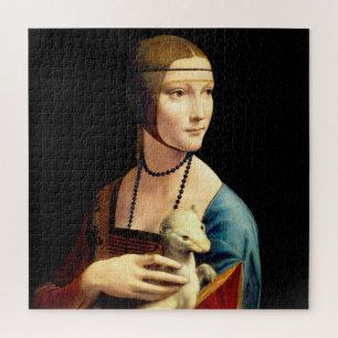 Lady with an Ermine by Leonardo Da Vinci ジグソーパズル