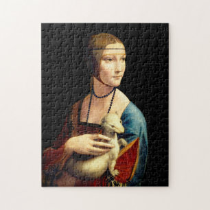 Lady with an Ermine by Leonardo Da Vinci ジグソーパズル
