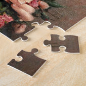 Lady With Bouquet Of Boutes_GC - Jigsawパズル ジグソーパズル (側面)