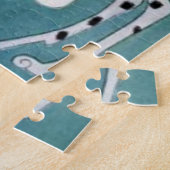 Lady with Dalmatian Dog - Helen Dryden ジグソーパズル (側面)