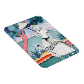 Lady with Dalmatian Dog - Helen Dryden マグネット (右側)