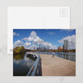 Ladybird Lake Boardwalkトレイルin the秋 – オースティン ポストカード (正面/裏面)
