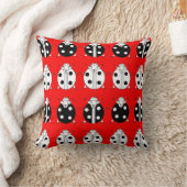 ladybirds pattern クッション (ブランケット)