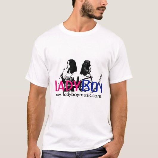 LadyBoyのTシャツ Tシャツ (正面)