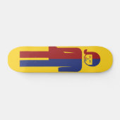 Ladyboy/おてんば娘の洗面所の⚠のタイの印の⚠ スケートボード (横)