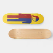 Ladyboy/おてんば娘の洗面所の⚠のタイの印の⚠ スケートボード (横)