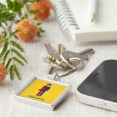 Ladyboy / Tomboyトイレ⚠タイのサイン⚠ キーホルダー (側面)