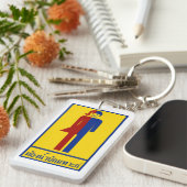 Ladyboy / Tomboyトイレ⚠タイのサイン⚠ キーホルダー (正面右)