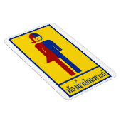 Ladyboy / Tomboyトイレ⚠タイのサイン⚠ マグネット (右側)