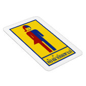 Ladyboy / Tomboyトイレ⚠タイのサイン⚠ マグネット (右側)