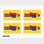 Ladyboy / Tomboyトイレ⚠タイのサイン⚠ 長方形シール (シート)