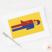 Ladyboy / Tomboyトイレ⚠タイのサイン⚠ 長方形シール (封筒)