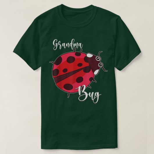 LadybugおばあちゃんバグおばあちゃんクイーンかわいいLadybug Inse Tシャツ (デザイン正面)