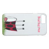 Ladybugおもしろい Dead Bug Yoga Pose Case-Mate iPhoneケース (裏面(横))