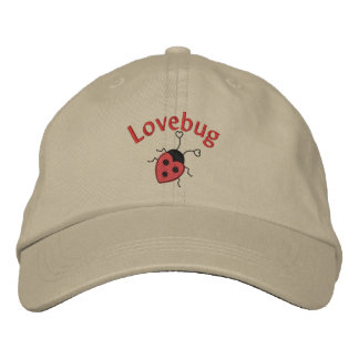 Ladybugとのラブバグ 刺繍入りキャップ
