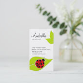 Ladybugの遊日付カード コーリングカード (スタンド正面)