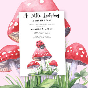 Ladybugは赤ちゃんシャワーInvitatiに行く 招待状