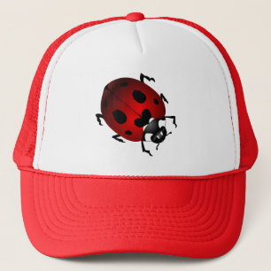 LadybugアートキャップハットLadybug野生動物アートハット キャップ