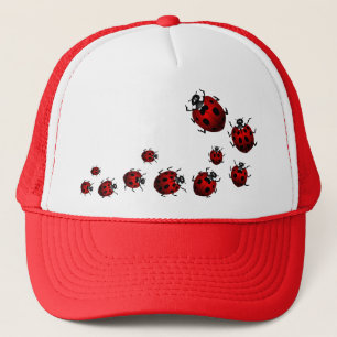 LadybugアートキャップハットLadybug野生動物アートハット キャップ
