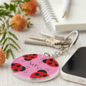 Ladybugキーチェーン キーホルダー (正面右)