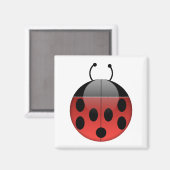 Ladybugシリーズ1角磁石 マグネット (正面/裏面)