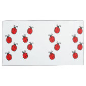 Ladybugドットカブトムシカスタムラッキーデスティニーデスティニー 枕カバー (正面右)