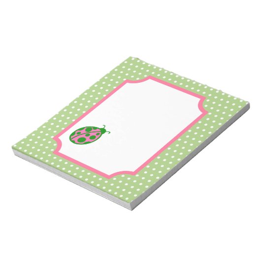 Ladybugメモ帳 ノートパッド (回転)