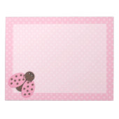 Ladybugメモ帳 ノートパッド (正面)