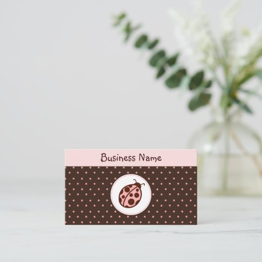 Ladybug名刺 名刺 (スタンド正面)