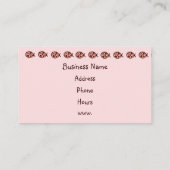 Ladybug名刺 名刺 (裏面)