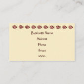 Ladybug名刺 名刺 (裏面)